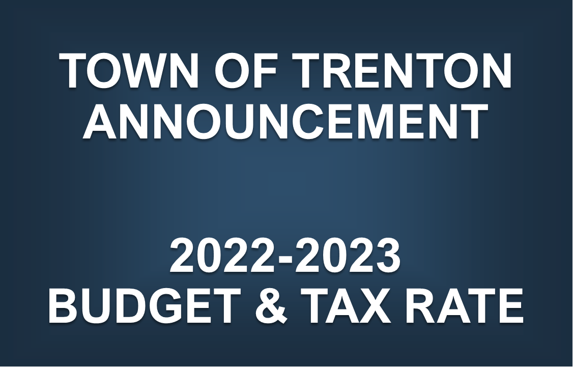 2022-2023 Budget & Tax Rate