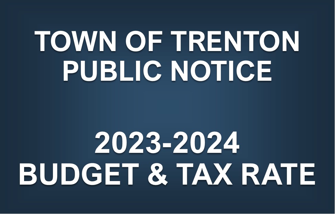 2023-24 Budget & Tax Rate