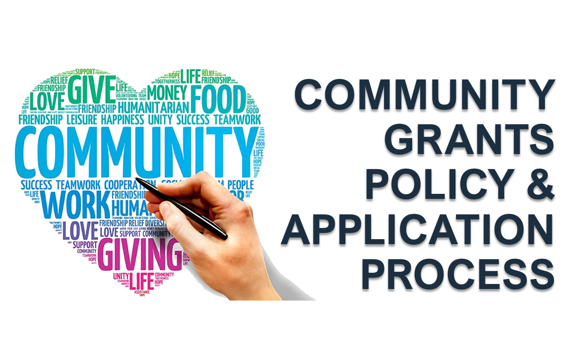 Community Grants Policy & Application Process 2024-25